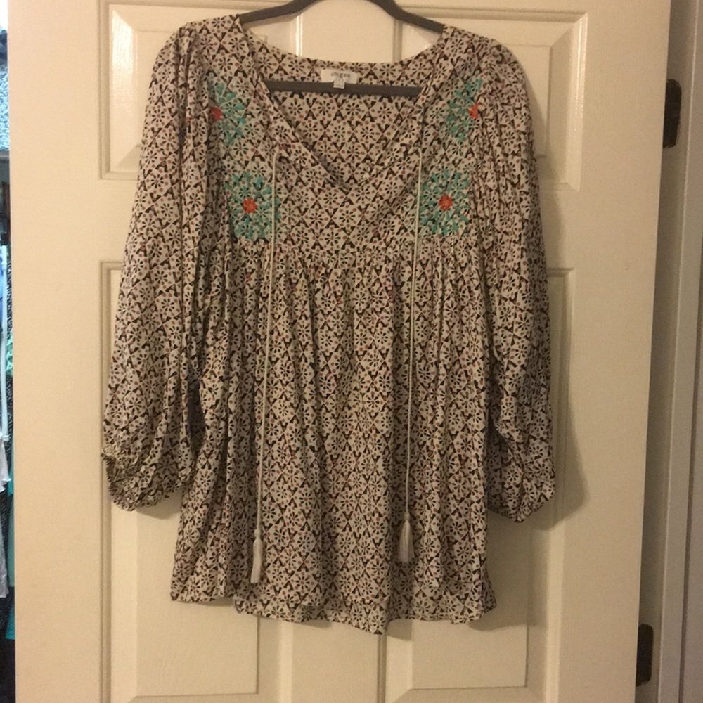 Tunic multicolored Umgee top